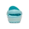Classic Clog, gennemsigtig strandklog “Ice Blue”