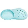 Classic Clog, gennemsigtig strandklog “Ice Blue”