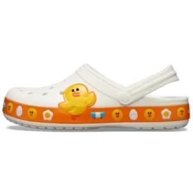Classic Clog Line Friends Beach “White Yellow”