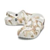 Classic Clog med camouflagemønster til stranden “White Camouflage”