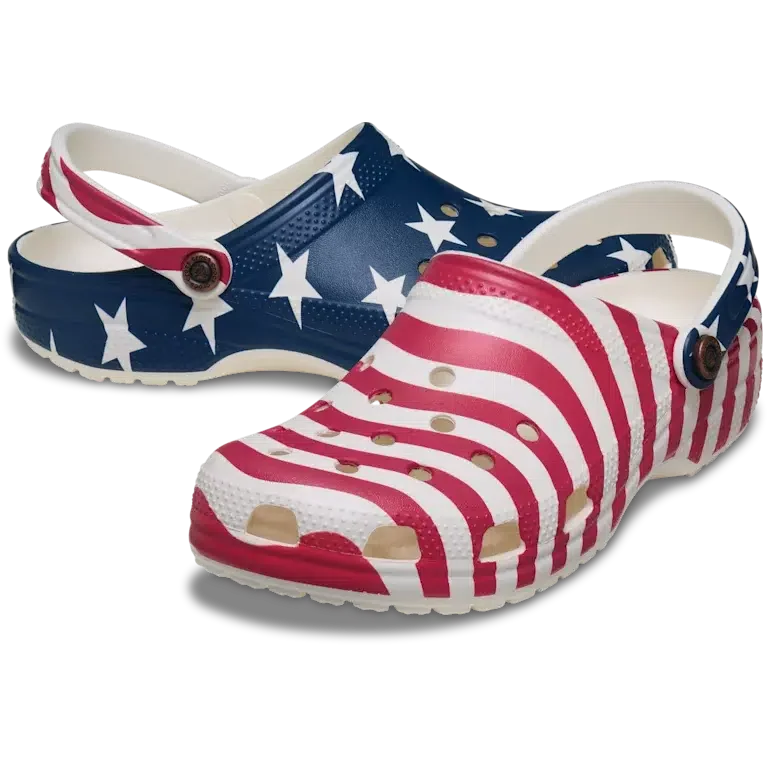 Classic Clog med det amerikanske flag Classic Clog med det amerikanske flag