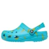 Classic Clog med madmotiv “Digital Aqua”