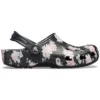 Classic Clog med print “Black Pink”