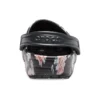 Classic Clog med print “Black Pink”