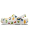 Classic Clog med sæsonmønster “White Multi”