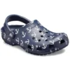 Classic Clog-sandaler med print, dybblå