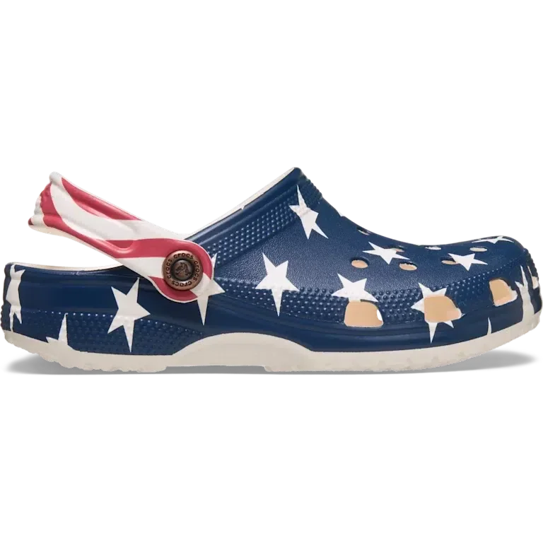 Classic Clog til børn med det amerikanske flag Classic Clog til børn med det amerikanske flag