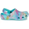 Classic Clogs med palmeprint “Neptune Multi”