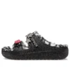 Classic Cozzzy Disco Glitter-sandaler “Black”