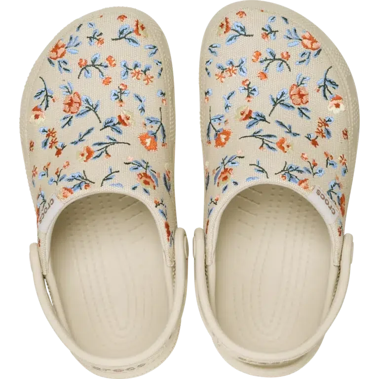 Classic Crafted Floral Clog Classic Crafted Floral Clog