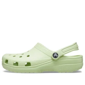 Classic Crocs Beach Unisex grå-grønne sandaler