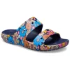 Classic Crocs Retro Floral Sandaler “Blue Multi”