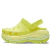 Classic Crush Clog “Fluorescerende grøn”