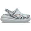 Classic Crush Disco Clog “Clear Bue”