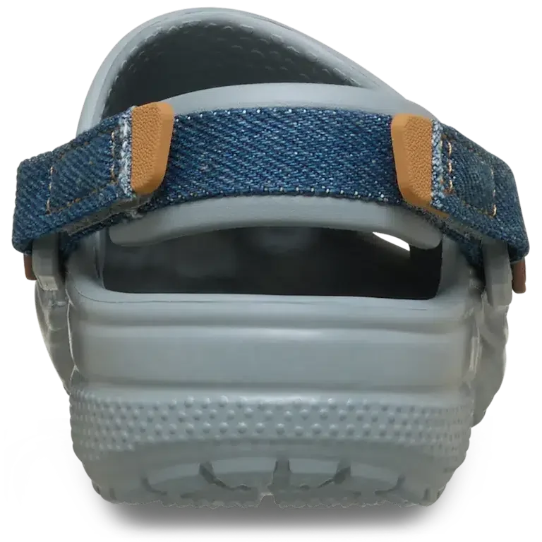 Classic Denim-Clog til småbørn med justerbar hælrem Classic Denim-Clog til småbørn med justerbar hælrem