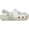 Classic Denim Flower-Clog til småbørn med justerbar bagrem Classic Denim Flower-Clog til småbørn med justerbar bagrem