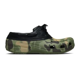 Classic Duck Camo Sejlersk Sko ‘Black Cargo’ Classic Duck Camo Sejlersk Sko ‘Black Cargo’
