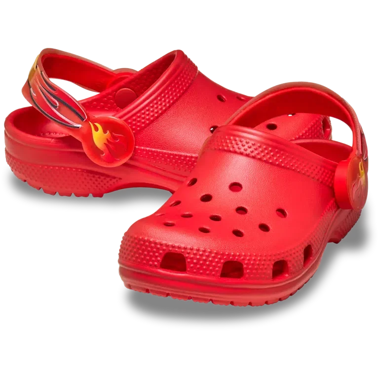 Classic Flame Lights-clog med bagrem til småbørn Classic Flame Lights-clog med bagrem til småbørn