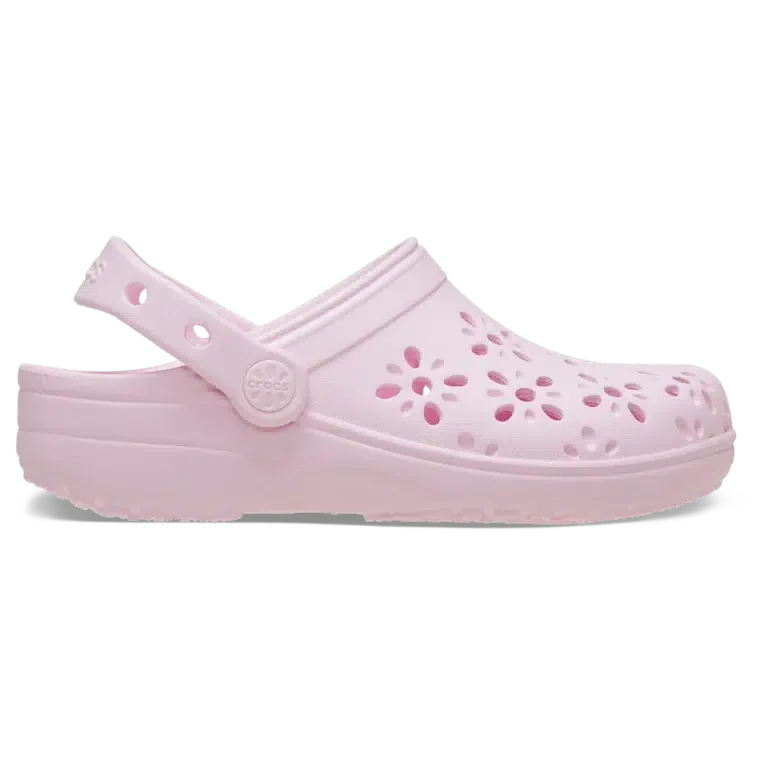 Classic Floral Cut-Out Clog til børn Classic Floral Cut-Out Clog til børn