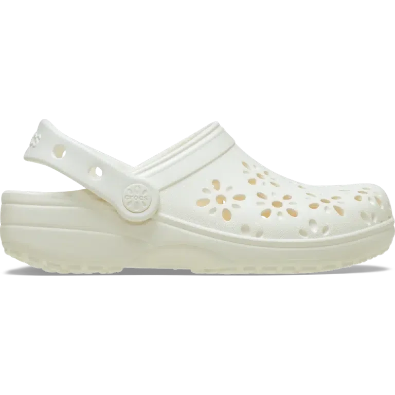 Classic Floral Cut-Out Clog Classic Floral Cut-Out Clog