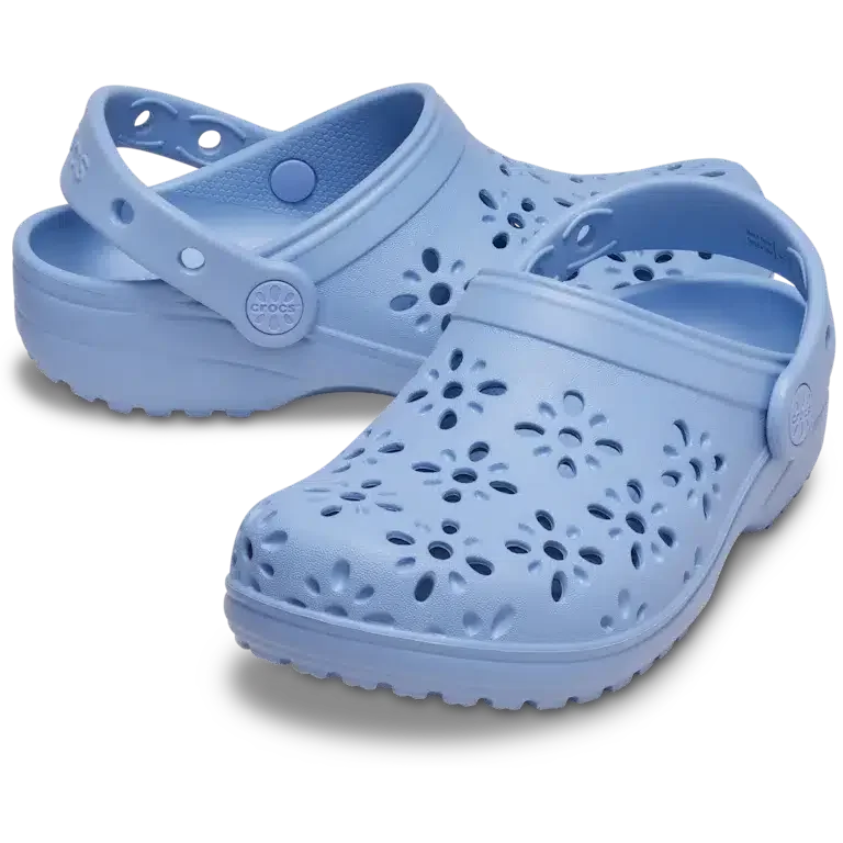 Classic Floral Cut-Out Clog til børn Classic Floral Cut-Out Clog til børn