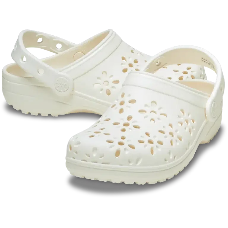 Classic Floral Cut-Out Clog Classic Floral Cut-Out Clog