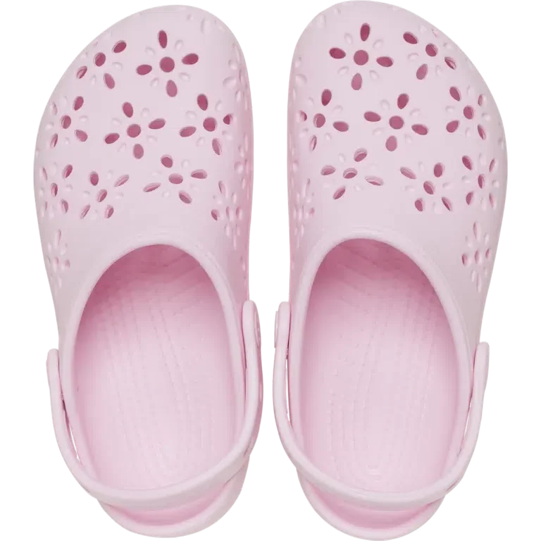 Classic Floral Cut-Out Clog til børn Classic Floral Cut-Out Clog til børn