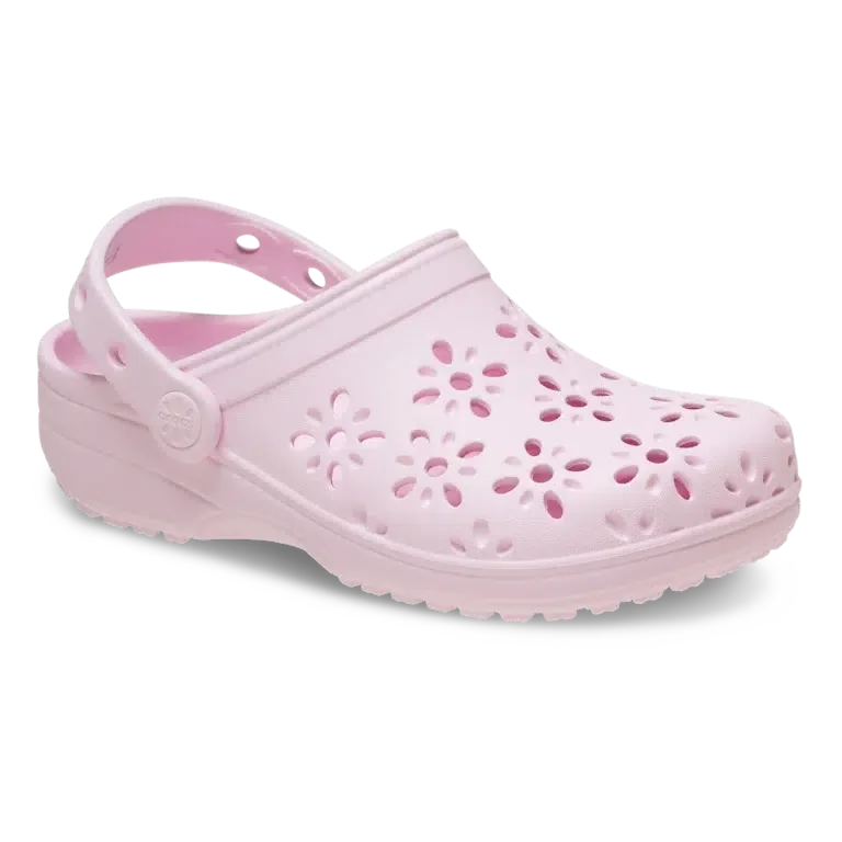 Classic Floral Cut-Out Clog til børn Classic Floral Cut-Out Clog til børn