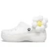 Classic Flower Clogs “Hvid”