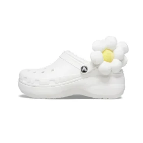Classic Flower Clogs “Hvid”