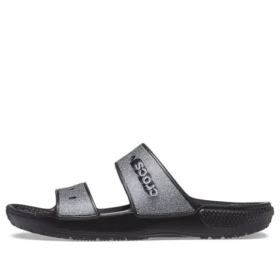 Classic Glitter II-sandal “Sort”