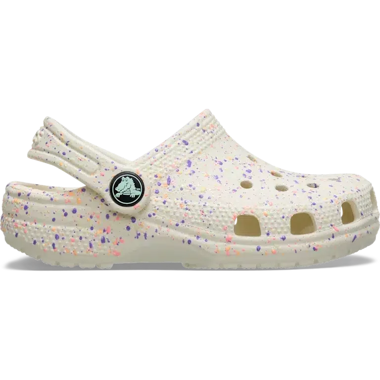 Classic Glow Paint Splatter-Clog til børn Classic Glow Paint Splatter-Clog til børn