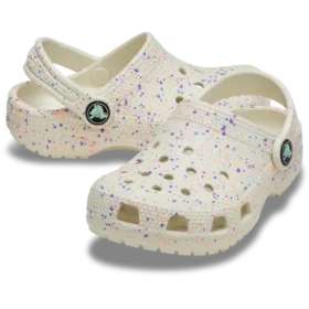 Classic Glow Paint Splatter-Clog til børn