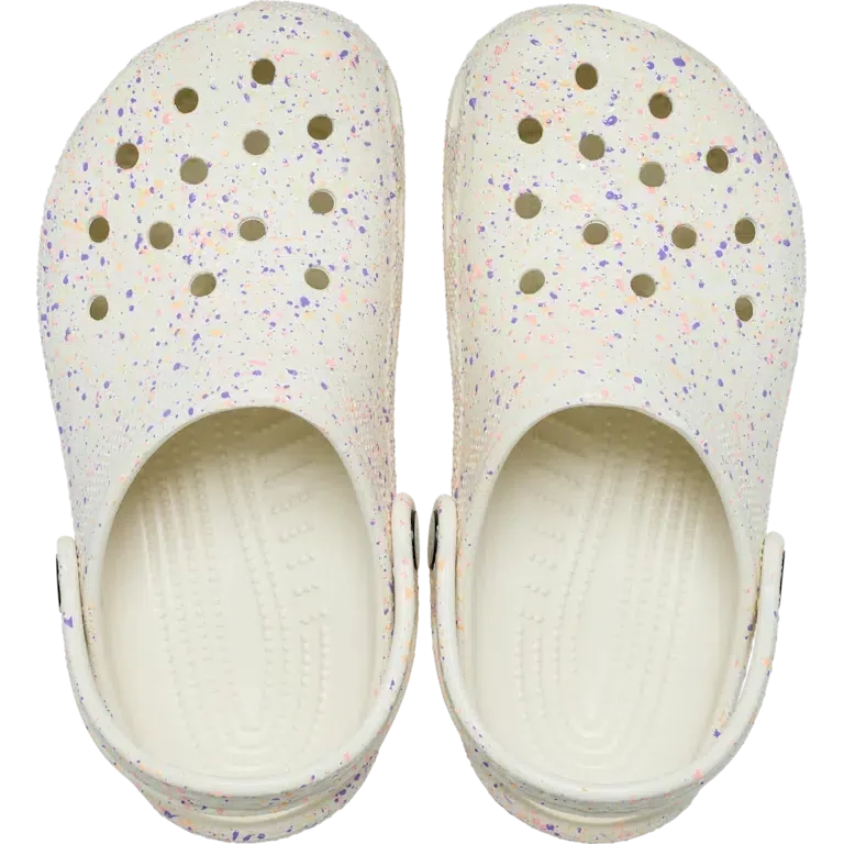Classic Glow Paint Splatter-Clog til børn Classic Glow Paint Splatter-Clog til børn
