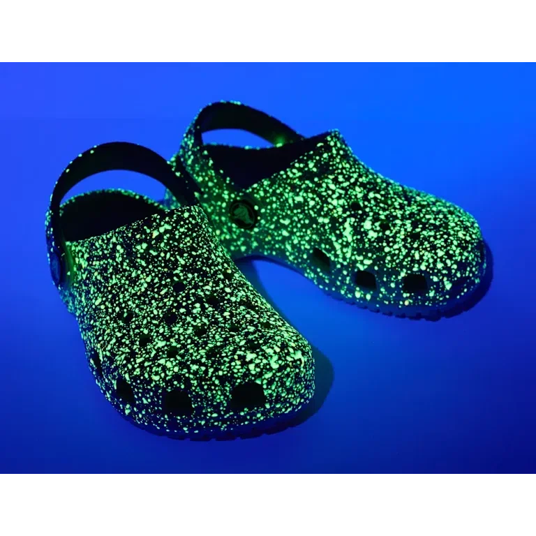 Classic Glow Paint Splatter-Clog til børn Classic Glow Paint Splatter-Clog til børn
