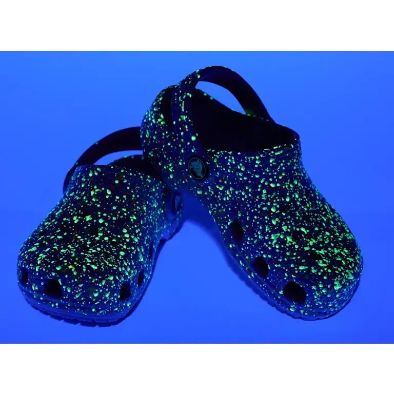 Classic Glow Paint Splatter-Clog til børn Classic Glow Paint Splatter-Clog til børn