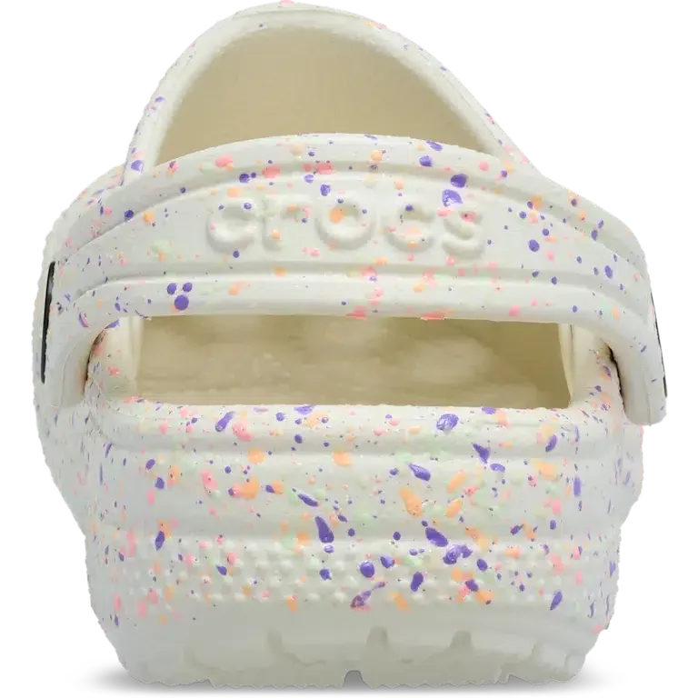 Classic Glow Paint Splatter-Clog til børn Classic Glow Paint Splatter-Clog til børn