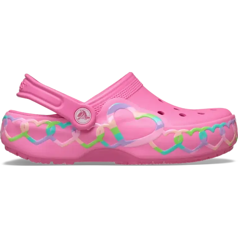 Classic Heart Lights-Clog til børn Classic Heart Lights-Clog til børn