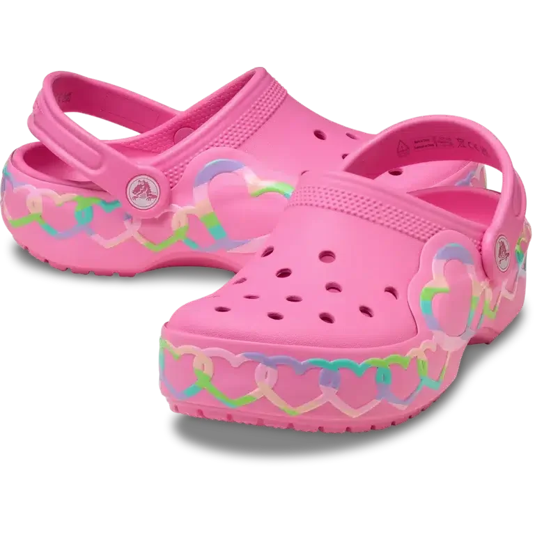 Classic Heart Lights-Clog til børn Classic Heart Lights-Clog til børn