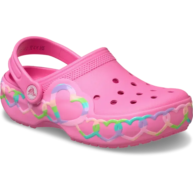 Classic Heart Lights-Clog til børn Classic Heart Lights-Clog til børn