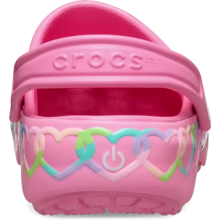 Classic Heart Lights-Clog til børn Classic Heart Lights-Clog til børn