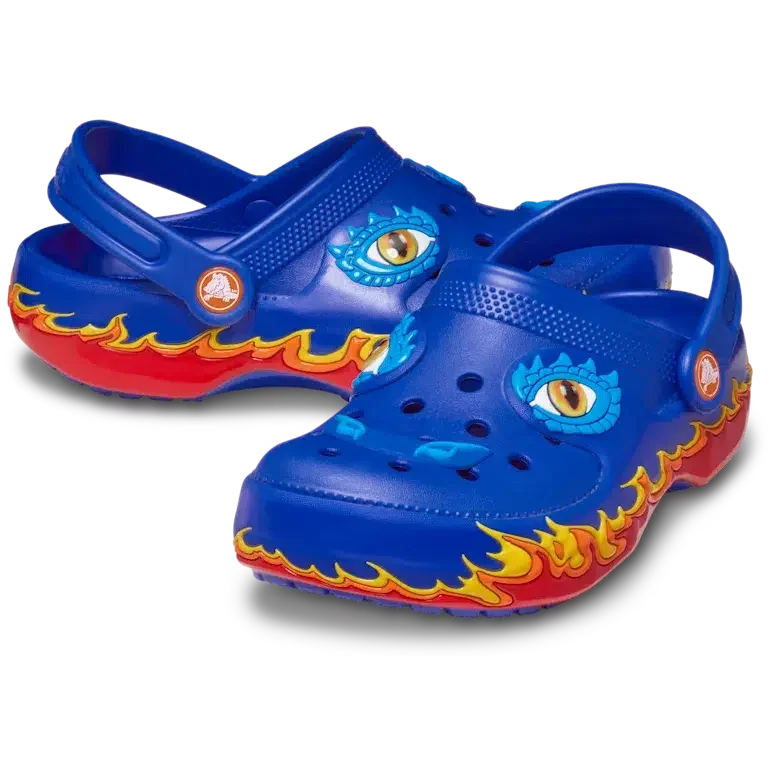 Classic I Am Dragon Lights-Clog til børn Classic I Am Dragon Lights-Clog til børn