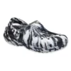 Classic Lined Clog udendørs sandaler “Marbled White Black”