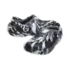 Classic Lined Clog udendørs sandaler “Marbled White Black”