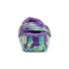 Classic Lined Clog with Marbling “Neon Purple Multi”