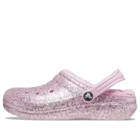 classic lined glitter clogs pink 1 280x280 - Classic Lined Glitter Clogs "Pink"