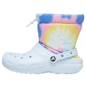 Classic Lined Neo Puff Støvler “Tie-Dye Mineral Blue”