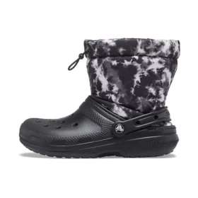 Classic Lined Neo Tie-Dye Støvler “Black White”