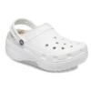 Classic Lined Platform Clogs “White”