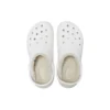 Classic Lined Platform Clogs “White”
